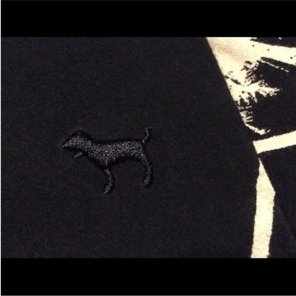 PINK VICTORIA’S SECRET Black And White SLEEVELESS Skater Dress Size SMALL - Picture 3 of 10